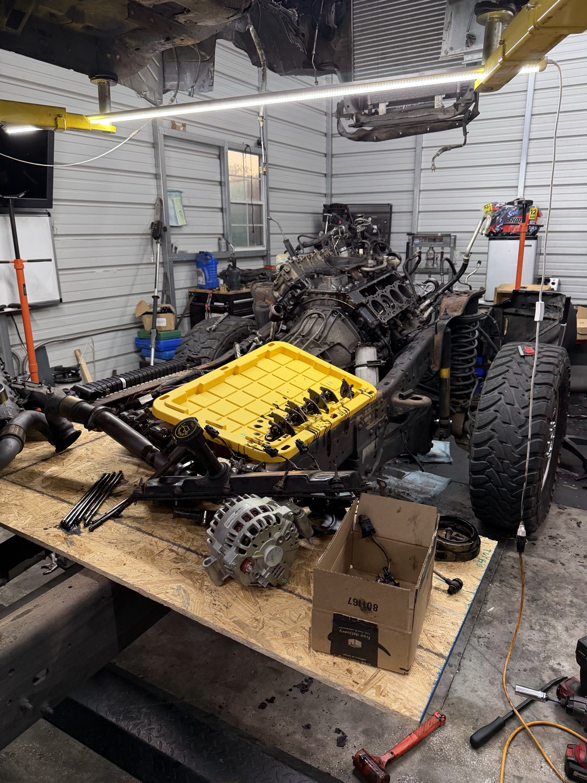 Engine teardown